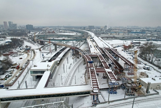 Строительство многоуровневых транспортных развязок через Казанское и Горьковское направление Московской железной дороги на участке от шоссе Энтузиастов до Рязанского проспекта