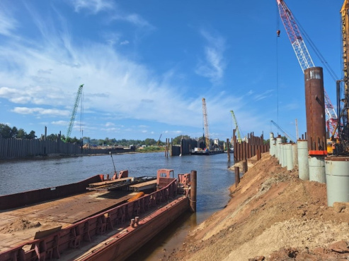 Реконструкция судоходных шлюзов г. Нижний Новгород