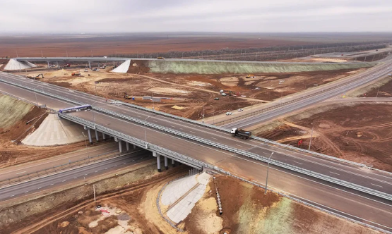 Строительство путепровода Волгоградская область, Светлоярский район, с. Малые Чапурники