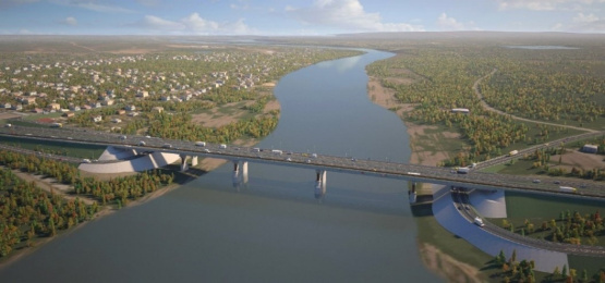 Реконструкция моста через р. Северский Донец (правый) автомобильной дороги М-4 «Дон» 