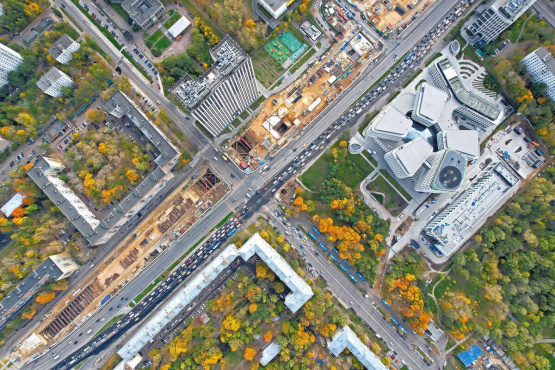 Линия вдоль Калужского шоссе на территории Большой Москвы  Линия метрополитена, станция метро «Улица Новаторов» - станция метро «Столбово».